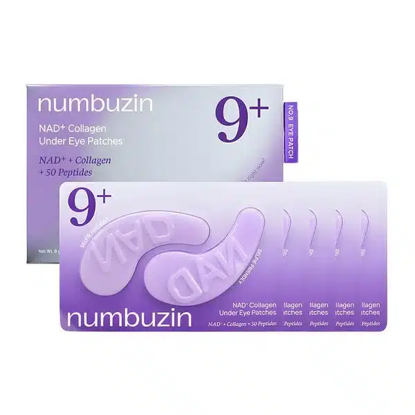 Упаковка патчей numbuzin No.9 NAD+ Collagen Under Eye Patches
